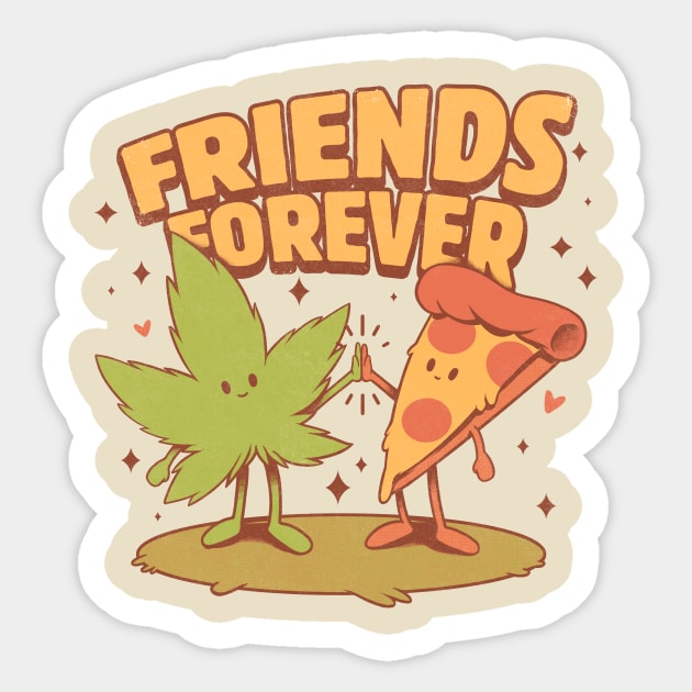 Cute Friends Sticker by Ilustrata